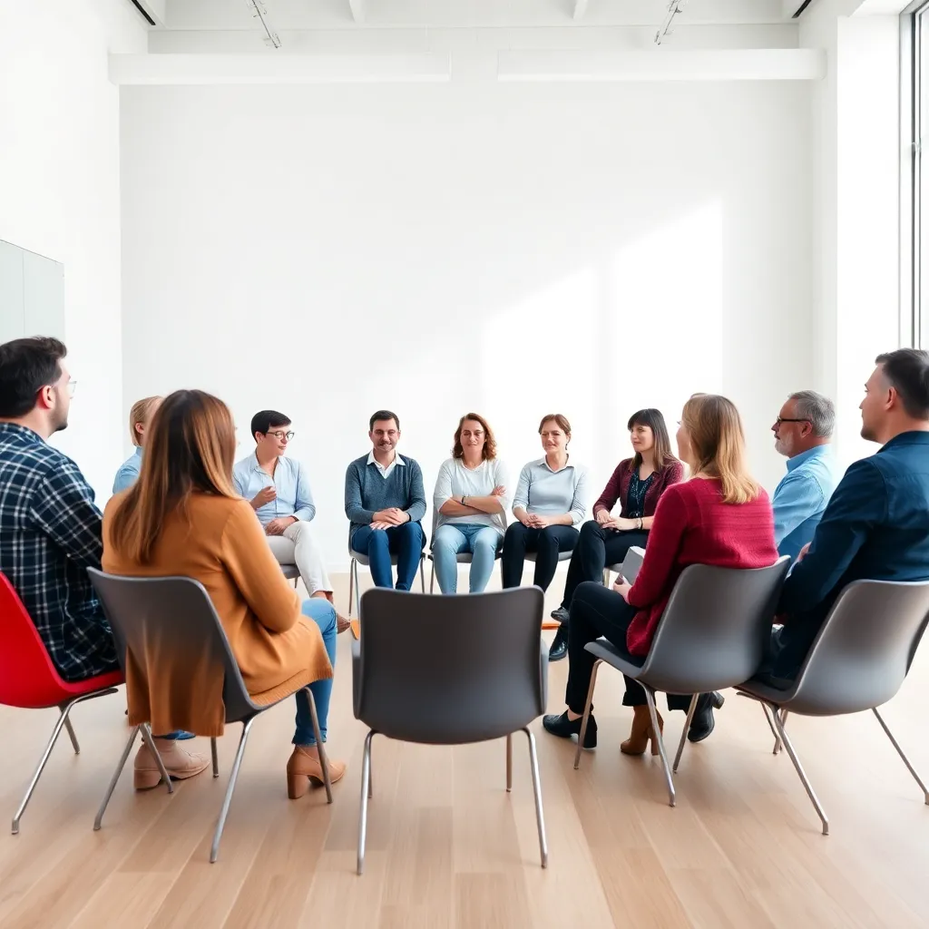 Groep deelnemers tijdens Geld Mindset Transformatie Programma workshop